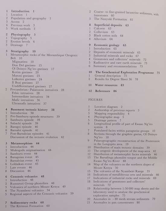 Geology of the Isiolo Area (Kenya Mines and Geological Department Report No. 103) | B. D. Hackman...