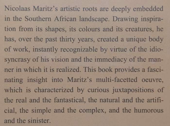 Nicholaas Maritz: Paintings, Drawings & Prints (Catalogue to Accompany the Exhibition, with Extra...