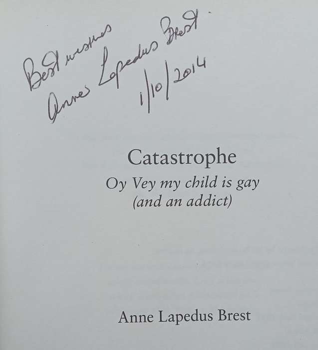Catastrophe: Oy Vet My Child is Gay (Inscribed by Author) | Anne Lapedus Brest