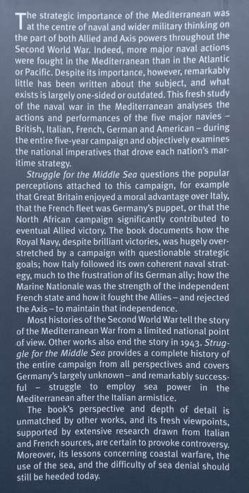 Struggle for the Middle Sea: The Great Navies at War in the Mediterranean, 1940-1945 | Vincent O...