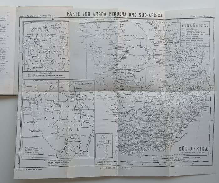 Das Hinterland von Walfischbai und Angra Pequena (German, Facsimile Reprint, With Fold-Out Map) |...
