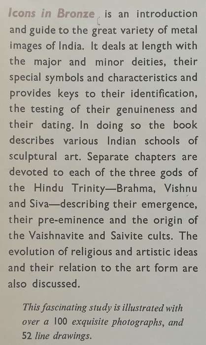 Icons in Bronze: An Introduction to Indian Metal Images | Lieut.-General D. R. Thapar