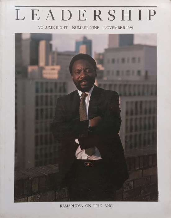 Leadership SA (Volume 8, No. 9, November 1989, with Cyril Ramaphosa Cover Story, Report on Motor ...