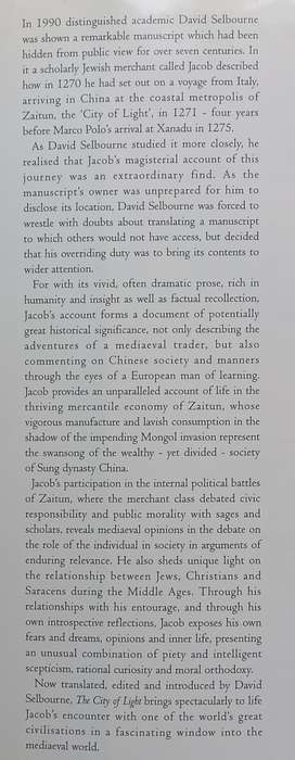 The City of Light (A Jewish-Italian Merchants Voyages) | Jacob DAncona