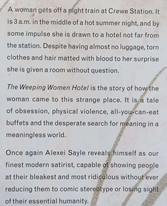The Weeping Women Hotel (Hardcover) | Alexei Sayle