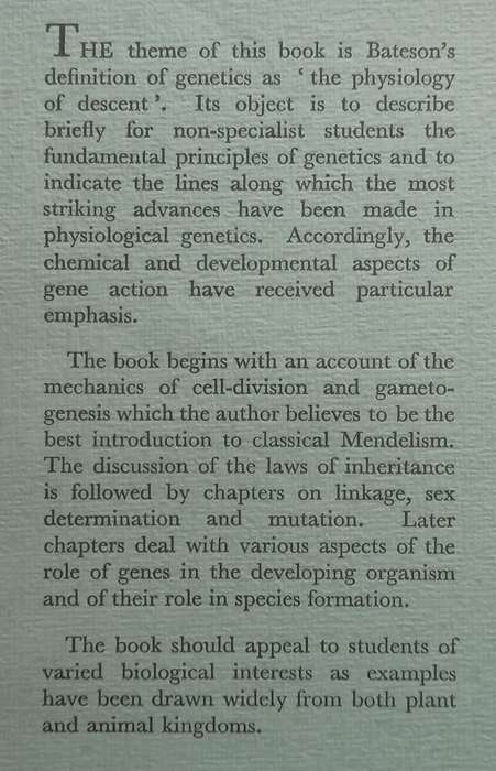 Elementary Genetics | Wilma George
