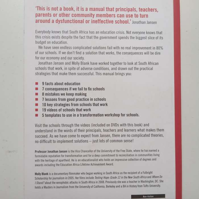 How to Fix South Africas Schools (Signed by Co-Author) | Jonathan Jansen & Molly Blank