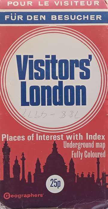 Visitors London: Places of Interest (Folded Map)