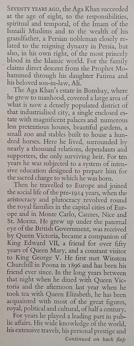 The Memoirs of Aga Khan: World Enough and Time | Aga Khan