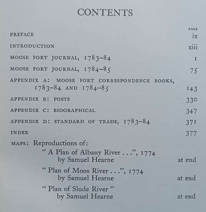 Moose Fort Journals, 1783-85 (Limited Edition) | E. E. Rich (Ed.)