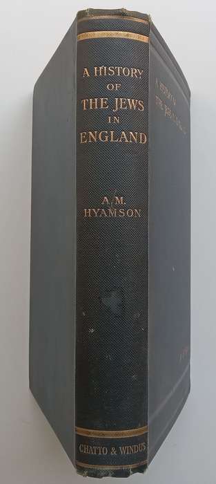 A History of the Jews in England (Published 1908) | Albert M. Hymason