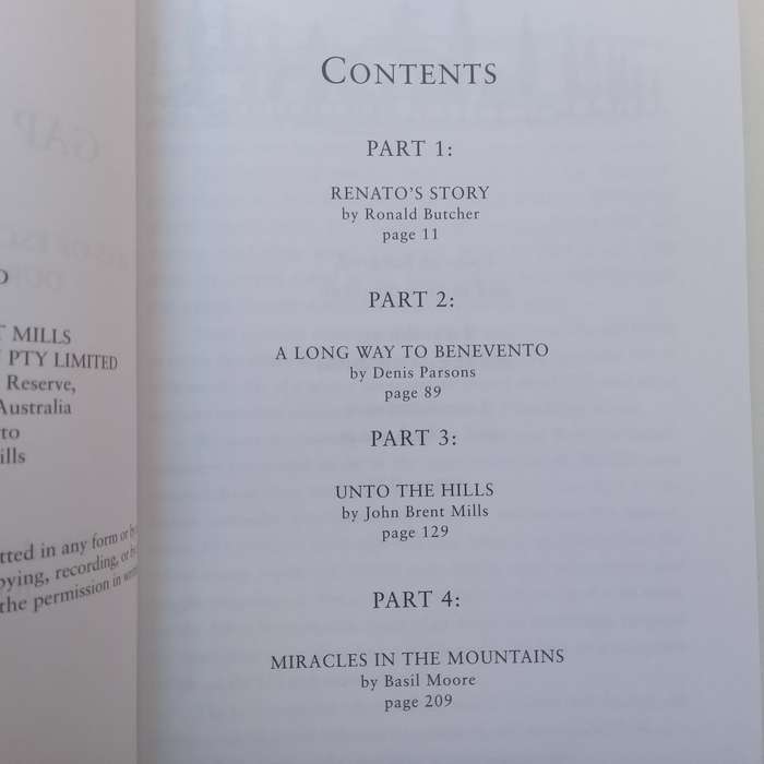 Gap in the Wire: Tales of Escape and Survival in Italy During World War II (Inscribed by Editor) ...
