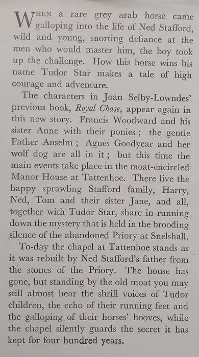 Tudor Star | Joan Selby-Lowndes