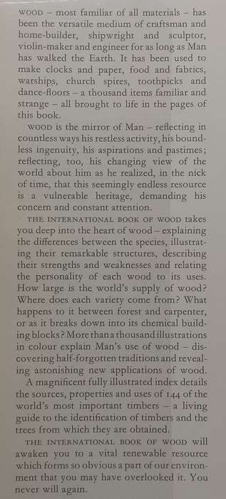 The International Book of Wood | Martin Bramwell (Ed.)