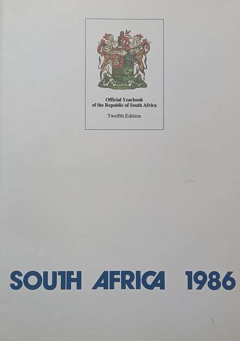South Africa 1986 Yearbook (12th Ed.)