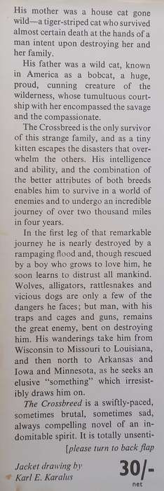 The Crossbreed: A Novel | Allan Eckert