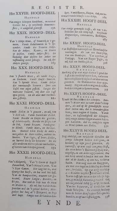 De Nederlandsche Scheepsbouw-Konst (Modern Facsimile Reprint of 1697 Publication, Dutch) | Cornel...
