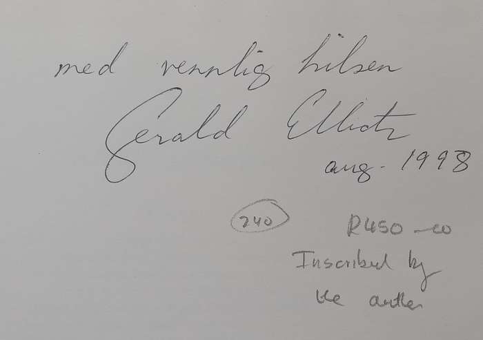 A Whaling Enterprise: Salvesen in the Antarctic (Inscribed by Author) | Gerald Elliot