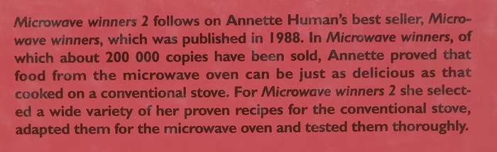 Microwave Winners 2 | Annette Human