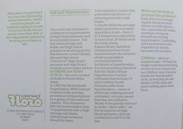 Why Health Wise People Are Saying No to Salt (English/Afrikaans Dual Language Edition)