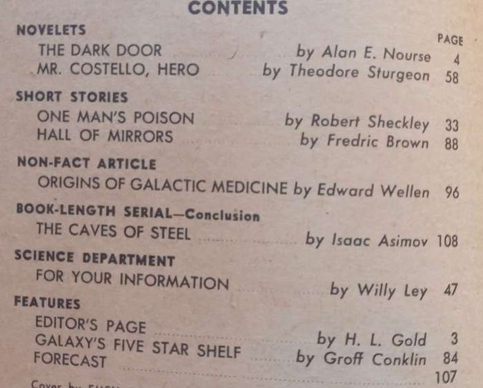 Galaxy Science Fiction (December 1953)