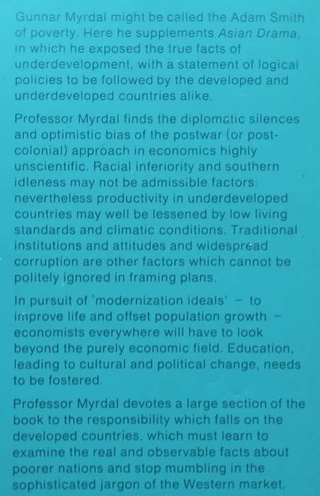The Challenge of World Poverty: A World Anti-Poverty Programme in Outline | Gunnar Myrdal