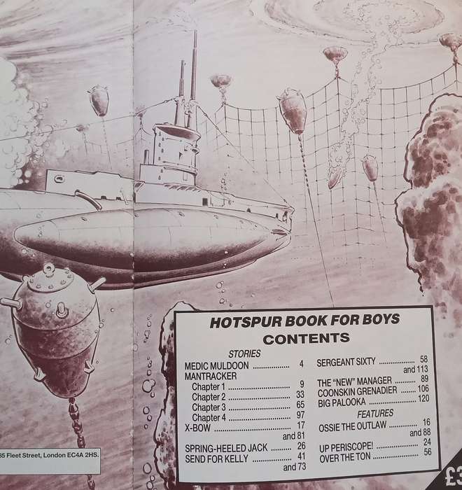 Hotspur Book for Boys 1990