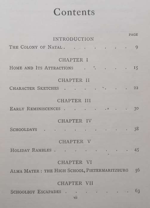 A South African Boy: Schoolboy Life in Natal | Natalian (Pseudonym of Albert W. Baker)