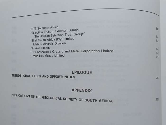 A Century of Geological Endeavour in Southern Africa, 1895-1995 | C. R. Anhaeusser (Ed.)