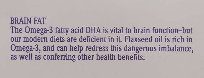 Flaxseed (Linseed) Oil and the Power of Omega-3 | Ingeborg & James Johnston