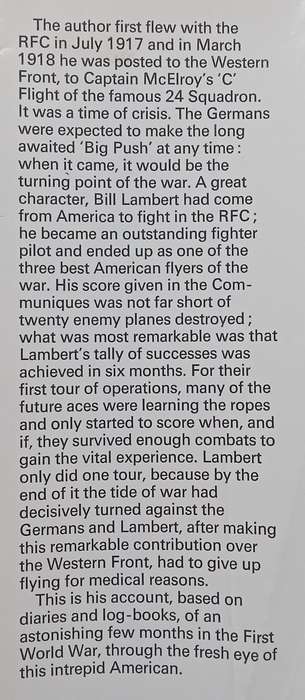 Combat Report | Bill Lambert