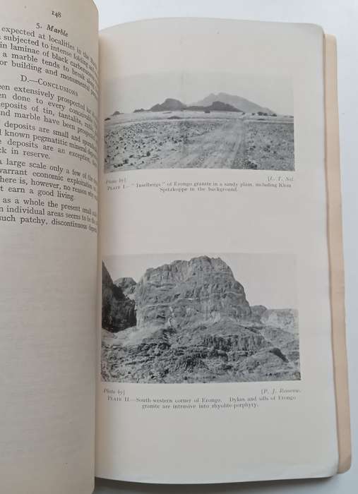 The Geology and Mineral Deposits of the Karibib Area, South West Africa | H. F. Frommurze, et al.