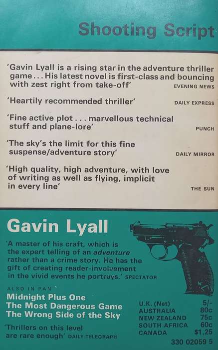Shooting Script | Gavin Lyall