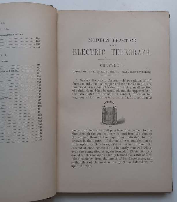 Modern Practice of the Electric Telegraph: A Handbook for Electricians and Operators (Published 1...