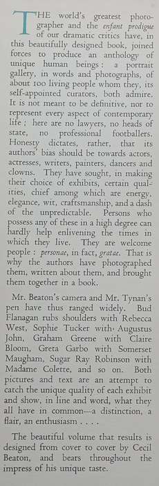 Persona Grata | Cecil Beaton & Kenneth Tynan