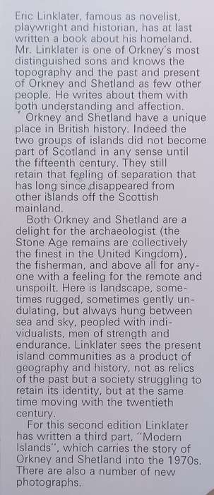 Orkney & Shetland: An Historical, Geographical, Social and Scenic Survey | Eric Linklater