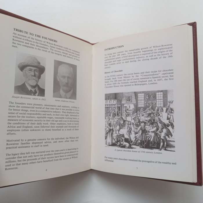 Wilson Rowntree: 100 Years of Sweet Success, 1890 to 1990 (Deluxe Binding, Inscribed by Author) |...