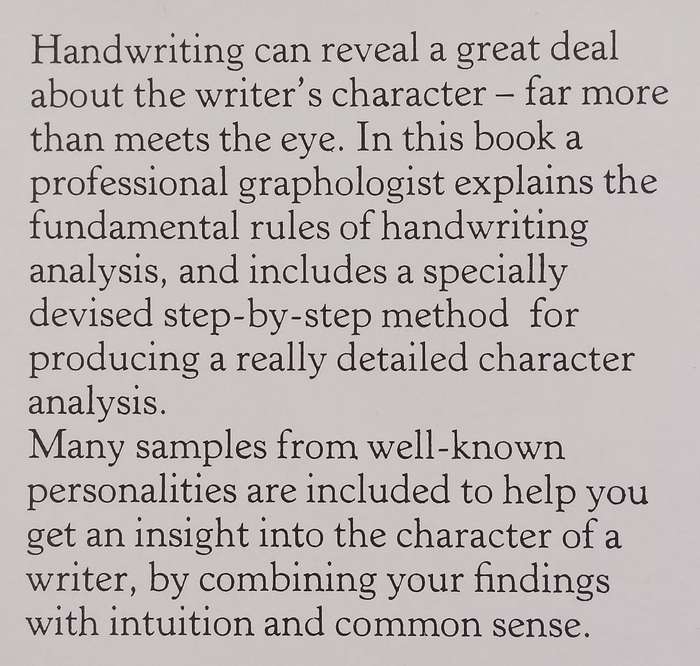 How to Analyze Your Handwriting: Personality Revealed Through Handwriting | Manfred Lowengard