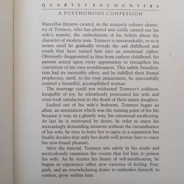 A Posthumous Confession (Translated by J. M. Coetzee) | Marcellus Emants