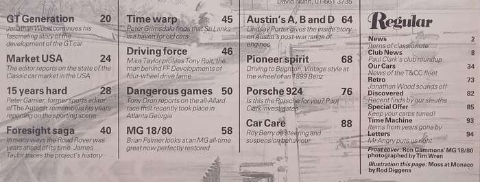 Thoroughbred & Classic Cars (February 1985)