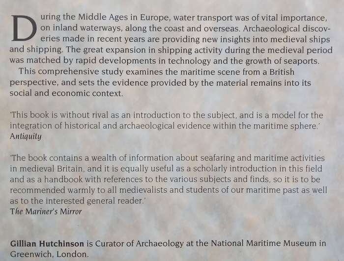 Medieval Ships and Shipping | Gillian Hutchinson