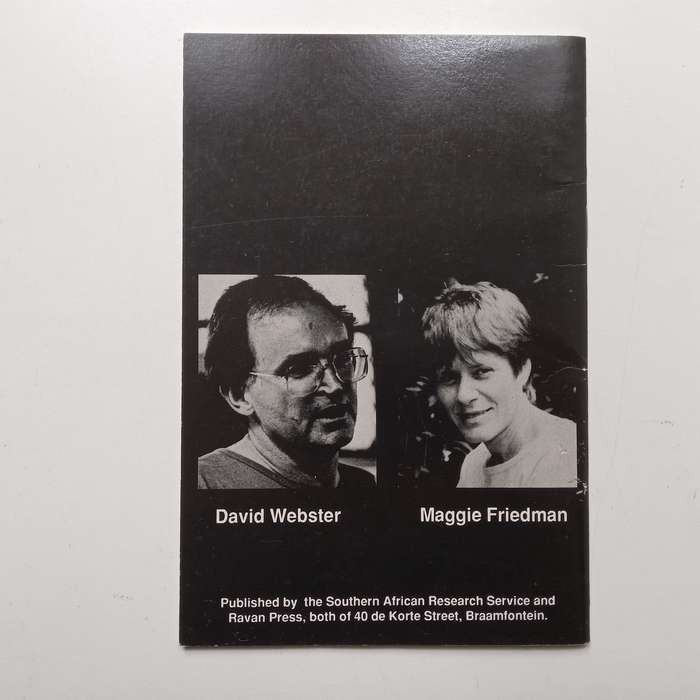 Suppressing Apartheids Opponents: The State of Emergency, June 1987 to March 1989 | David Webs...