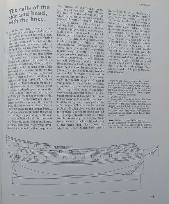 Deanes Doctrine of Naval Architecture, 1670 | Brian Lavery (Ed.)
