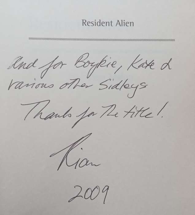 Resident Alien (With Authors Wonderful Inscription) | Rian Malan