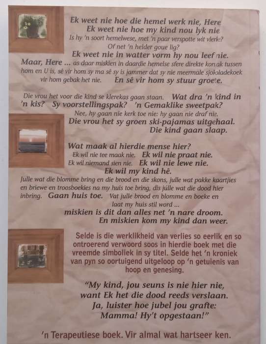 Die Grafte Jubel: Kroniek van Pyn en Genesing na die Dood van n Kind (Afrikaans) | Esta Steyn