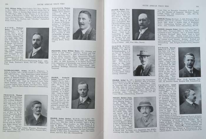 South African Whos Who 1911 | Ken Donaldson (Ed.)