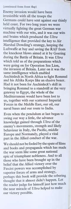 The Ultra Secret | F.W. Winterbotham
