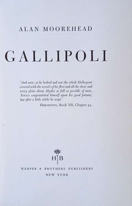 Gallipoli | Alan Moorehead