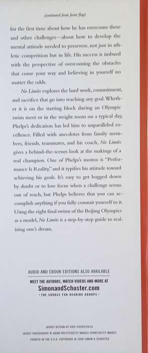 No Limits: The Will to Succeed | Michael Phelps, with Alan Abrahamson