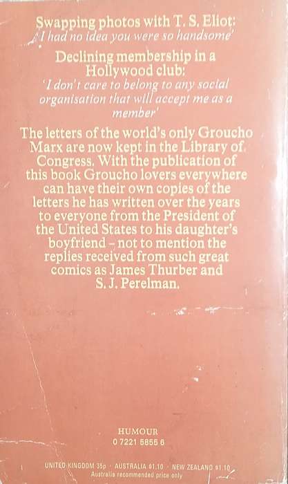 The Groucho Letters | Groucho Marx